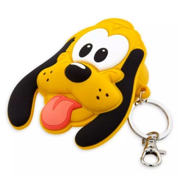 NEW Walt Disney World Pluto AirPods Pro Keychain Case - Picture 1 of 6